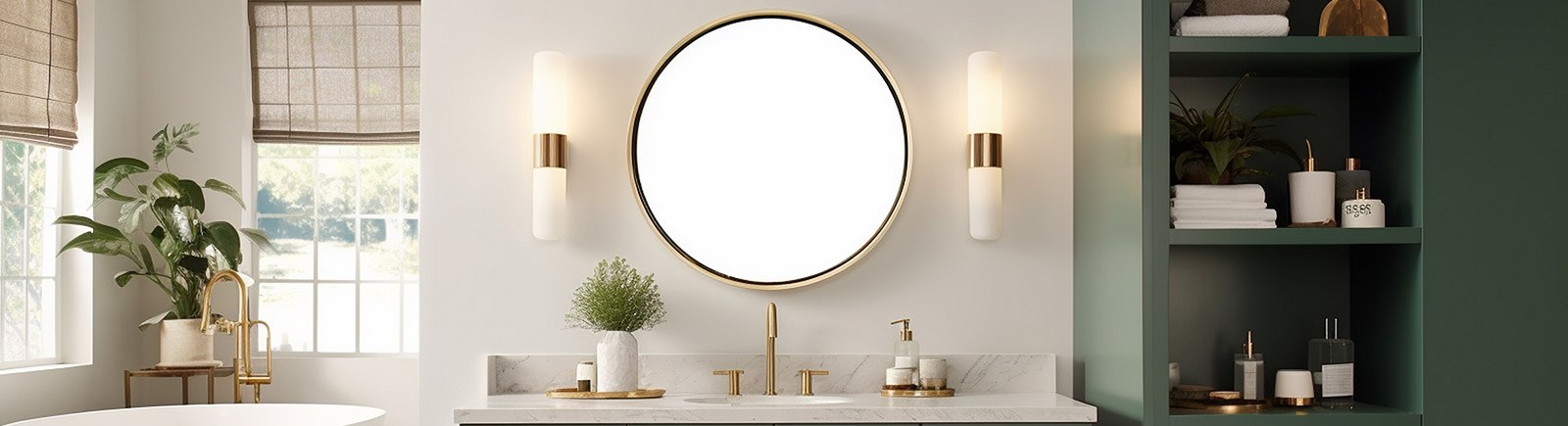 Επιτοίχια Φωτιστικά Μπάνιου