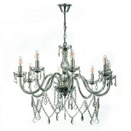 Ceiling Illuminant 5314-8 75cm 8xΕ14 Clear Inlight CLEAR