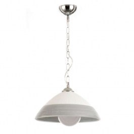 Ceiling Illuminant 4409-Α 35x18cm 1xΕ27 Silver Inlight SILVER