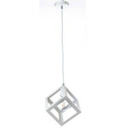 Φωτιστικό Οροφής 4400 26x26cm 1xΕ27 White Inlight WHITE