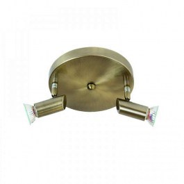 Ceiling Illuminant-Spot 9075-2 17x7cm 2xGU10 Bronze Inlight BRONZE