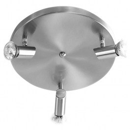 Ceiling Illuminant-Spot 9075-3 25x7cm 3xGU10 Nickel Inlight NICKEL