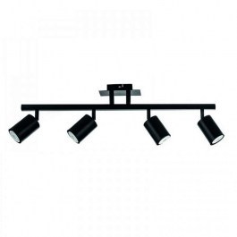 Ceiling Illuminant-Spot 9081-4 70x22 4xGU10 Black Inlight BLACK