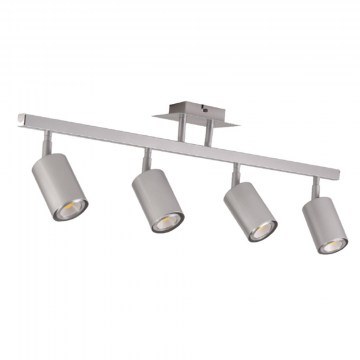 Ceiling Lamp - Σποτ 9087-4 70x22 4xGU10 Silver Inlight