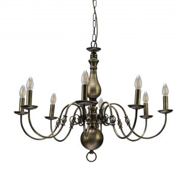 Φωτιστικό Οροφής 5309-8 85x50cm 8xE14 Bronze Inlight