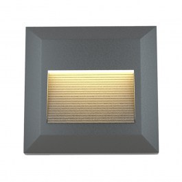 Wall Lamp Salmon 80201840 Led 2W 3000-6000K 100lm 12.4x12.4cm Anthracite ItLighting ANTHRACITE