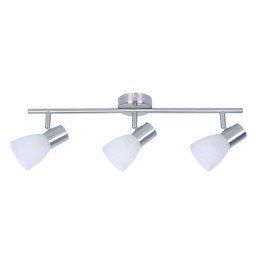 Ceiling Lamp - Spot 9065-3 60x9cm 3xΕ14 Nickel Inlight NICKEL