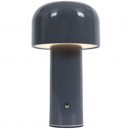 Rechargeable Table Lamp 3036-Gray 12,5x21cm Dim Led 3W 3000K Grey Inlight GREY