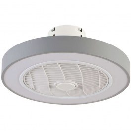 Ceiling Fan Chilko 101000330 With Led And Remote Control D50x19cm 36W Grey Inlight GREY