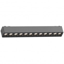 Γραμμικό Φωτιστικό Μαγνητικής Ράγας T04605-BL 23x2,6x2,4cm Led 960lm 12W Black Inlight BLACK