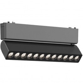 Γραμμικό Φωτιστικό Μαγνητικής Ράγας T04805-BL 23x2,6x8cm Led 960lm 12W Black Inlight BLACK