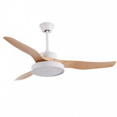 Ceiling Fan Nitinat 102000210 With Light Led 25W 3CCT 2500lm White-Natural ItLighting