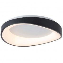 Ceiling Lamp 42033-Black 52x9cm Led 5400lm 72W Black Inlight BLACK