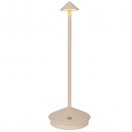Rechargeable Table Lamp 3031-Beige 9x31cm Dim Led 1W 3000Κ Beige Inlight BEIGE