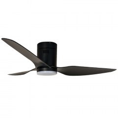 Ceiling Fan Smart Alamo 102000520 With Light Dim Led 15W And Remote Control D137x45cm Black itLighting