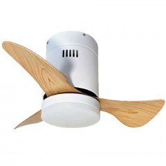 Ceiling Fan Smart Elsinore 102000410 With Light Dim Led 15W And Remote Control D56x30cm Natural-White itLighting