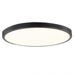 Ceiling Lamp 42035-C Led D40x5cm 2240Lm 32W 3CCT Black Inlight BLACK