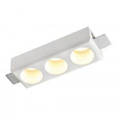 Recessed Spot Light Χ0013-WH 22x8x5cm 3xGU10 White Inlight