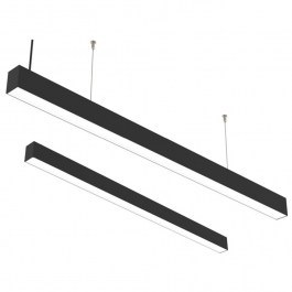 Ceiling Light - Rail 6072-150-BL (With Switch) 150x5cm Led 6000Lm 50W 3CCT Black Inlight BLACK