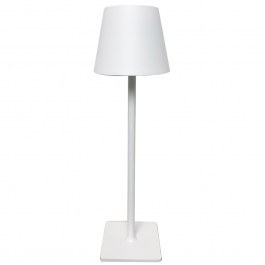 Table Lamp Rechargeable 3056 Dimmable 10x37cm Led 120Lm 3000K 1,5W White Inlight WHITE