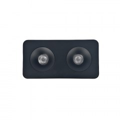 Spot Led X00270B 2x8W 3CCT 1280Lm 11,7x22,6x5,5cm Black Inlight