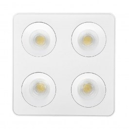 Spot Led X00290W 4x8W 3CCT 2560Lm 22,6x22,6x5,5cm White Inlight WHITE