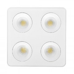 Spot Led X00290W 4x8W 3CCT 2560Lm 22,6x22,6x5,5cm White Inlight