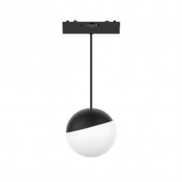 Pendant Light TMZ0050 Led 6W 3000K-6000K 4200lm 10X10cm For Ultra-Thin Magnetic Track Black Inlight BLACK