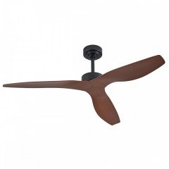 Ceiling Fan Trent 102000685 Με Χειριστήριο 130cm Black-Walnut ItLighting