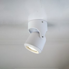 Ceiling Light - Spot Crescent 80206024 1xGU10 9x9x13cm White ItLighting WHITE