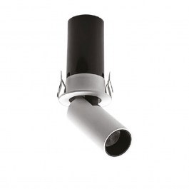 Σποτ Οροφής Χωνευτό Downlight Led X00170 5W 400Lm 3CCT 4,3x8,7cm White-Black Inlight WHITE-BLACK