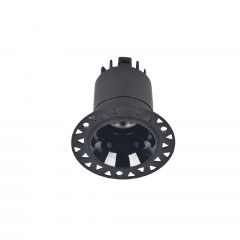 Recessed LED Ceiling Downlight X00220 5W 400Lm 3CCT 6.5x7.5cm Black Inlight