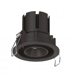 Σποτ Οροφής Χωνευτό Downlight Led X00230 7W 560Lm 3CCT 8,1x6,5cm Black Inlight
