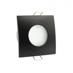 Recessed Ceiling Spot Χ0009 1xGU10 8cm Black Inlight