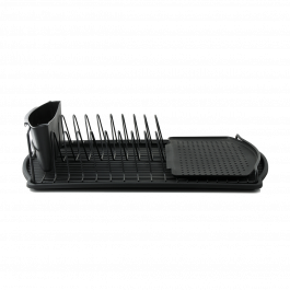 Dish rack Studio 01-9236 47.5x26.5x11cm Metal Black Estia BLACK