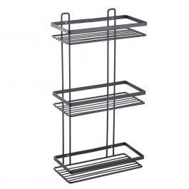 Εταζέρα 3 Θέσεων Elegant 02-8710 25x12x46cm Black Estia BLACK