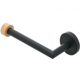 Χαρτοθήκη Bamboo Essentials 02-14766 18,3x5,3x7,2cm Black Estia BLACK