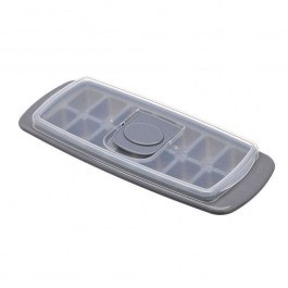 Παγοθήκη Με Καπάκι 14 Θέσεων 01-15060 29x11,2x4cm Grey Estia GREY