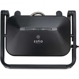 Τοστιέρα 2 Θέσεων Αντικολλητική Intense 06-23645 32x26,6x11cm 1300W Black Estia BLACK