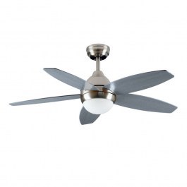 Ανεμιστήρας Οροφής Celeste 06-21191 111cm 70w Με Αντιστρέψιμα Πτερύγια Και Φως White-Grey Estia WHITE-GREY