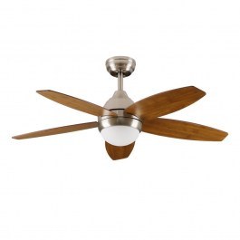 Ανεμιστήρας Οροφής Celeste 06-21207 111cm 70w Με Αντιστρέψιμα Πτερύγια Και Φως Beige-Brown Estia BEIGE-BROWN