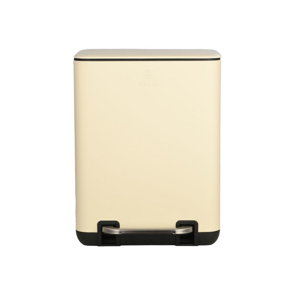 Κάδος Απορριμμάτων Cubic Soft Close 02-20989 6lt Ivory Estia