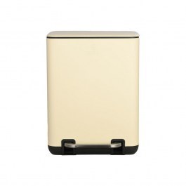 Κάδος Απορριμμάτων Cubic Soft Close 02-20989 6lt Ivory Estia IVORY