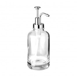 Δοχείο Κρεμοσάπουνου Γυάλινο Purity 01-26738 500ml 8x20cm Clear Estia CLEAR