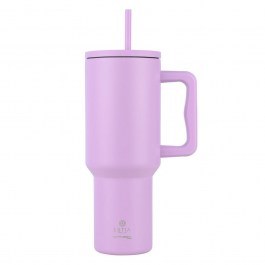 Κούπα - Θερμός Με Καλαμάκι Tumbler XL Save The Aegean 01-32227 1,2Lt Lavender Purple Estia PURPLE