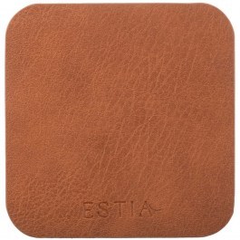 Σουβέρ Allure (Σετ 4Τμχ) 07-32401 10x10cm Brown Estia BROWN
