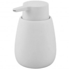 Soap Dispenser Fjord Soft 02-37321 8,5x8,5x15cm 350ml White Estia WHITE