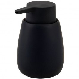 Soap Dispenser Fjord Soft 02-37338 8,5x8,5x15cm 350ml Black Estia BLACK