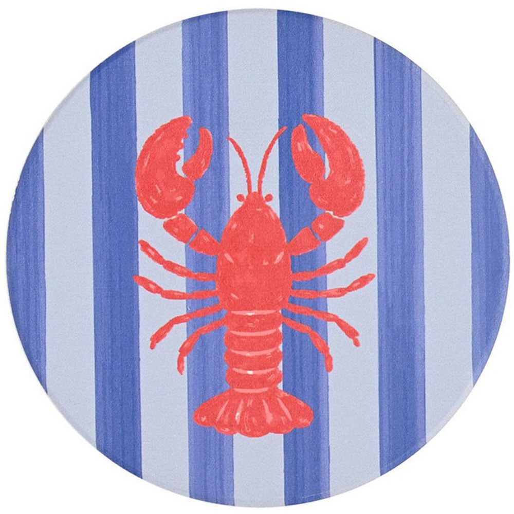 Σουβέρ Nautical Lobster (Σετ 4Τμχ) 07-39301 Φ10,3cm Multi-Blue Estia