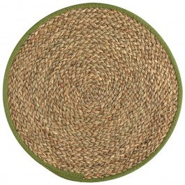 Placemat Gaia 07-40406 D38cm Natural-Green Estia NATURAL-GREEN